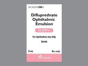 Difluprednate (Durezol) Coupon - Difluprednate Medication