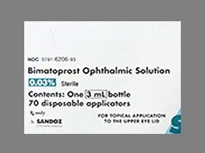 Bimatoprost