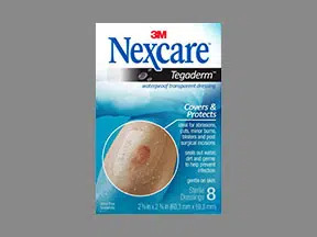 Nexcare Tegaderm 2-3/8"X2-3/4"
