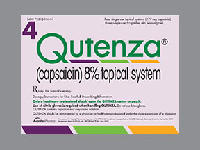 Qutenza (4 Patch) Coupon - Qutenza-4-patch Medication