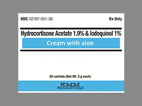 Iodoquinol-Hydrocortisone-Aloe