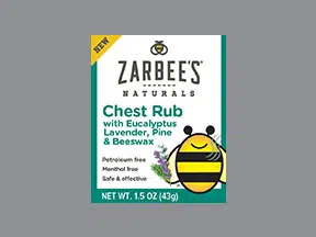 Zarbees Chest Rub Eucalyptus