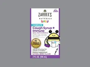 Zarbees Cgh/Mucus Hny/Ivy Chld