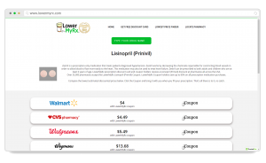 LowerMyRx Price Tool