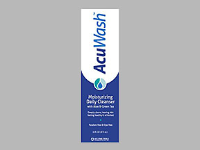 Acuwash (Gentle Skin Cleanser) Coupon - Acuwash Medication