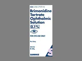 Brimonidine Tartrate