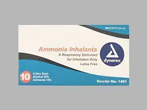 Ammonia Inhalants