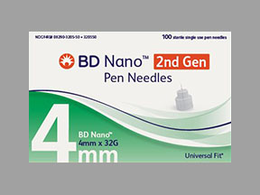 Bd Pen Needle Nano 2nd Gen (Easy Comfort Pen Needles) Coupon - Bd-pen-needle-nano-2nd-gen Medication