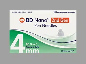 Bd Pen Needle Nano 2Nd Gen
