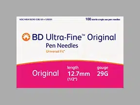 Bd Pen Needle Orig Ultrafine