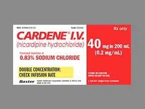 Cardene Iv