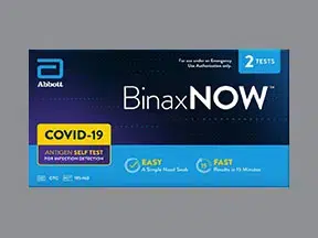 Binaxnow Covid-19 Ag Home Test