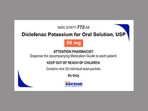 Diclofenac Potassium(Migraine) (Cambia) Coupon - Diclofenac-potassium-migraine Medication