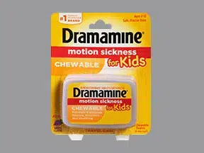 Dramamine Motion Sickness Kids