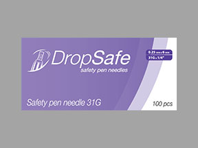 Dropsafe Safety Pen Needles (BD Pen Needle Short Ultrafine) Coupon - Dropsafe-safety-pen-needles Medication