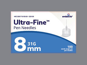Embecta Pen Needle Ultrafine Coupon & Price | Save Instantly | LowerMyRx