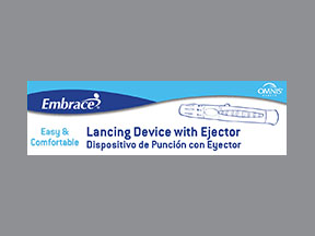 Embrace Lancing Device/Ejector (Onetouch Delica Plus) Coupon - Embrace-lancing-device-ejector Medication