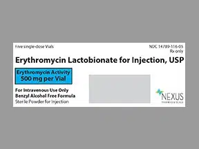 Erythrocin Lactobionate