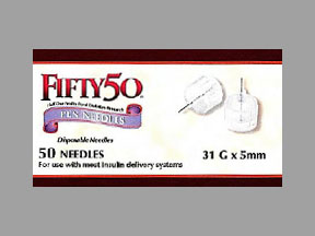 Fifty50 Pen Needles (DropSafe Safety Pen Needles) Coupon - Fifty50-pen-needles Medication