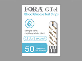Fora Gtel Blood Glucose Test (GE100 Blood Glucose Test) Coupon - Fora-gtel-blood-glucose-test Medication