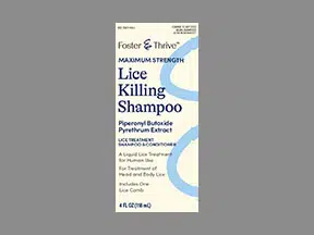Lice Killing Shampoo Max Str