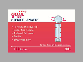Gojji Sterile Lancets Coupon & Price | Save Instantly | LowerMyRx