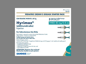 Hyrimoz-Ped>/=40kg Crohn Start Coupon - Hyrimoz-ped-40kg-crohn-start Medication