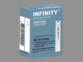 Infinity Blood Glucose Test Coupon & Price | Save Instantly | LowerMyRx