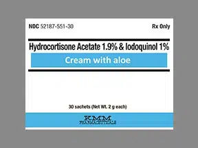 Iodoquinol-Hydrocortisone-Aloe