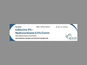 Lidocaine-Hydrocort (Perianal)