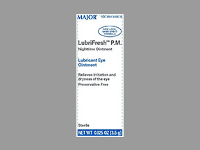 Lubrifresh P.M. (Systane Nighttime) Coupon - Lubrifresh-p-m Medication