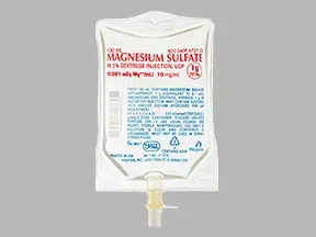 Magnesium Sulfate In D5w