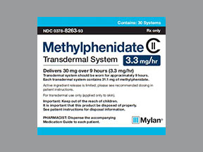 Daytrana (Methylphenidate) Coupon - Methylphenidate Medication