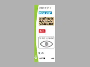 Moxifloxacin Hcl (2X Day)