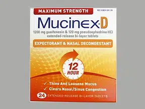 Mucinex D Max Strength