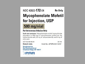 Mycophenolate Mofetil Hcl (CellCept Intravenous) Coupon - Mycophenolate-mofetil-hcl Medication