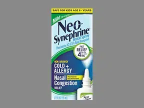Neo-Synephrine Cold/Allrg Mild