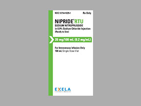 Nipride Rtu Coupon & Price | Save Instantly | LowerMyRx