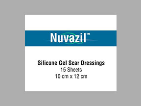 Nuvazil (Siladone Scar Patch) Coupon - Nuvazil Medication