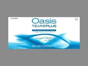 Oasis Tears Plus Pf