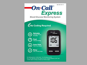 On Call Express Monitoring Sys (GE100 Blood Glucose System) Coupon - On-call-express-monitoring-sys Medication
