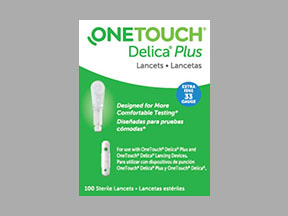 Onetouch Delica Plus (Easy Comfort Lancets) Coupon - Onetouch-delica-plus-lancet33g Medication