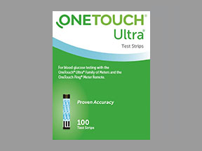 Onetouch Ultra (GE100 Blood Glucose Test) Coupon - Onetouch-ultra Medication