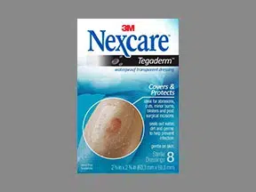 Nexcare Tegaderm 4"X4-3/4"
