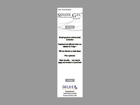 Solox (Silver Gel Anti-Microbial) Coupon - Solox Medication