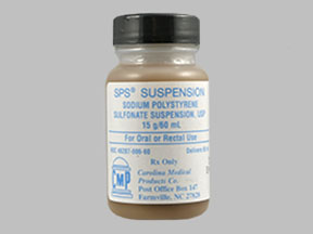 Sps (Sodium Polystyrene Sulf) Coupon - Sps-sodium-polystyrene-sulf Medication