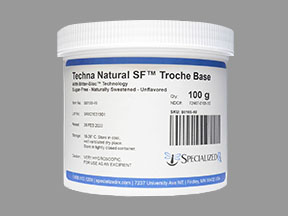 Troche Base Sf W/Bitter-Bloc (Techna 20 SF Troche Base) Coupon - Techna-natural-sf-troche-base Medication