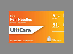 Ulticare Pen Needles (DropSafe Safety Pen Needles) Coupon - Ulticare-pen-needles Medication