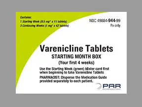 Varenicline Tartrate (Starter)