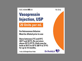 Vasostrict (Vasopressin) Coupon - Vasopressin Medication